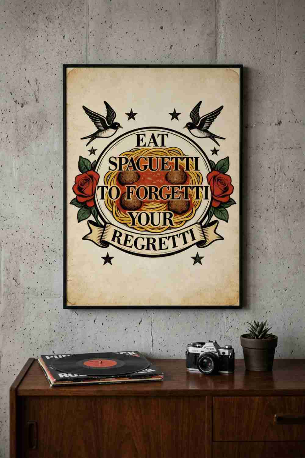 EAT SPAGUETTI QUOTE
