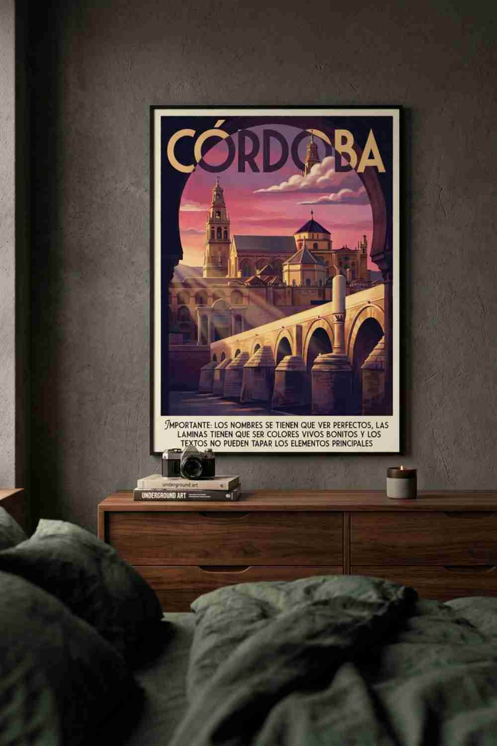 Silueta de Córdoba al Alba