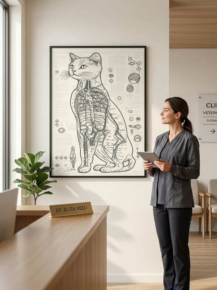 The cat