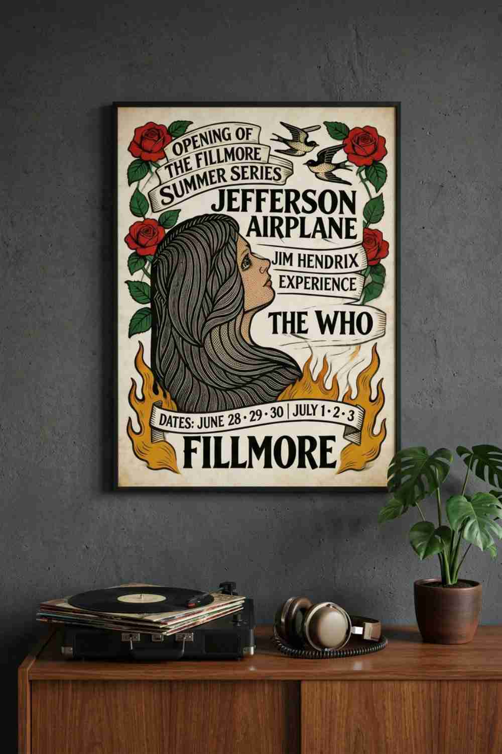 Jefferson Airplane y Jimi Hendrix