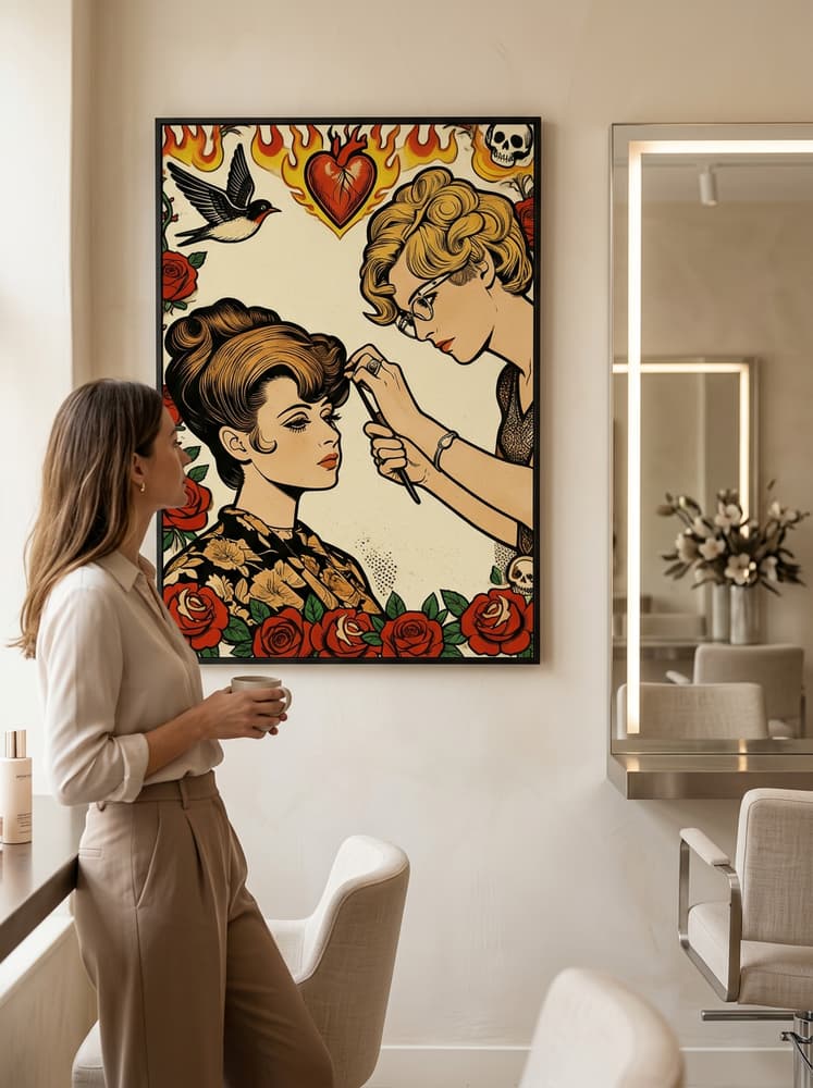 Peluquería vintage