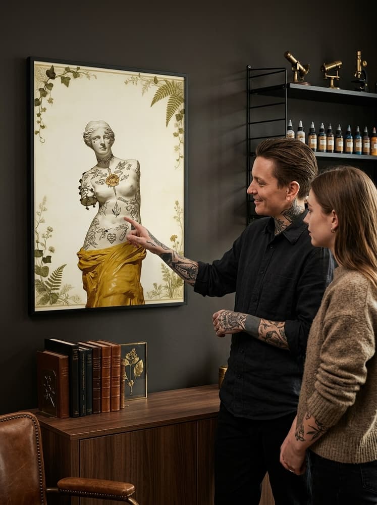 La musa & el tatuaje