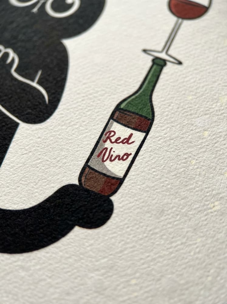 Cat wine