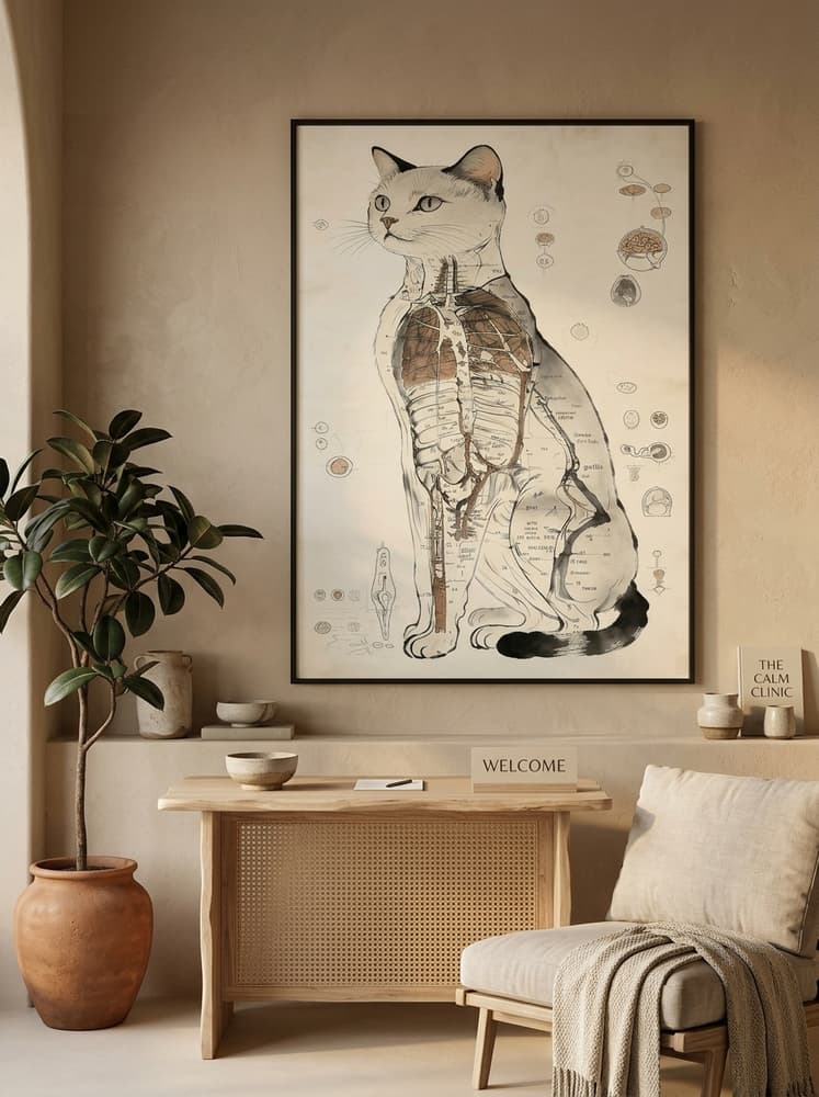 The cat