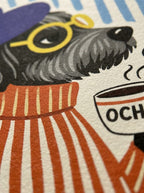 el café a las 8