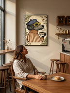 el café a las 8