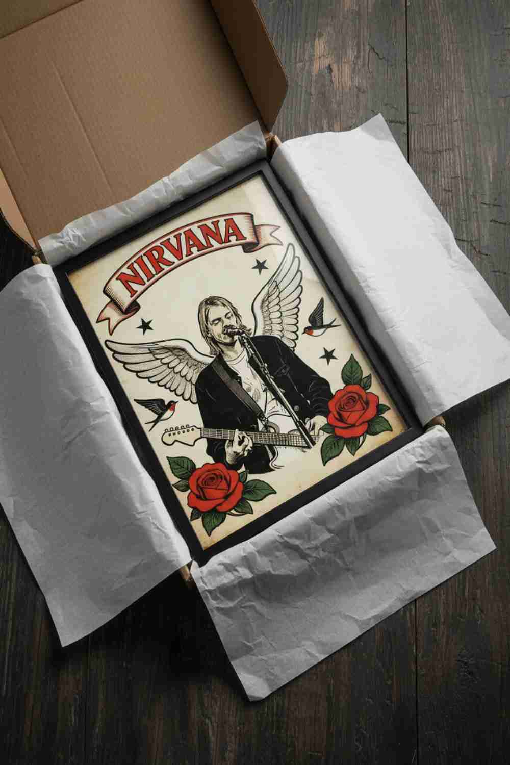 Kurt Cobain en Directo