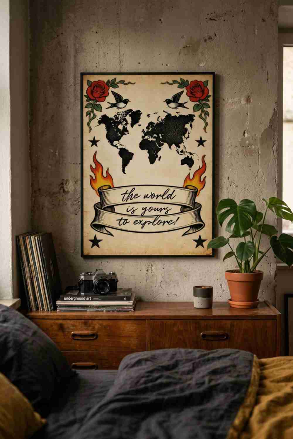THE WORLD IS YOURS QUOTE