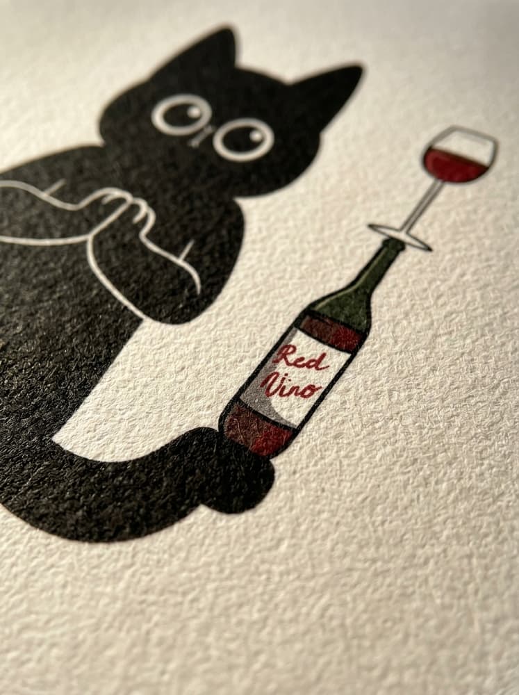 Cat wine