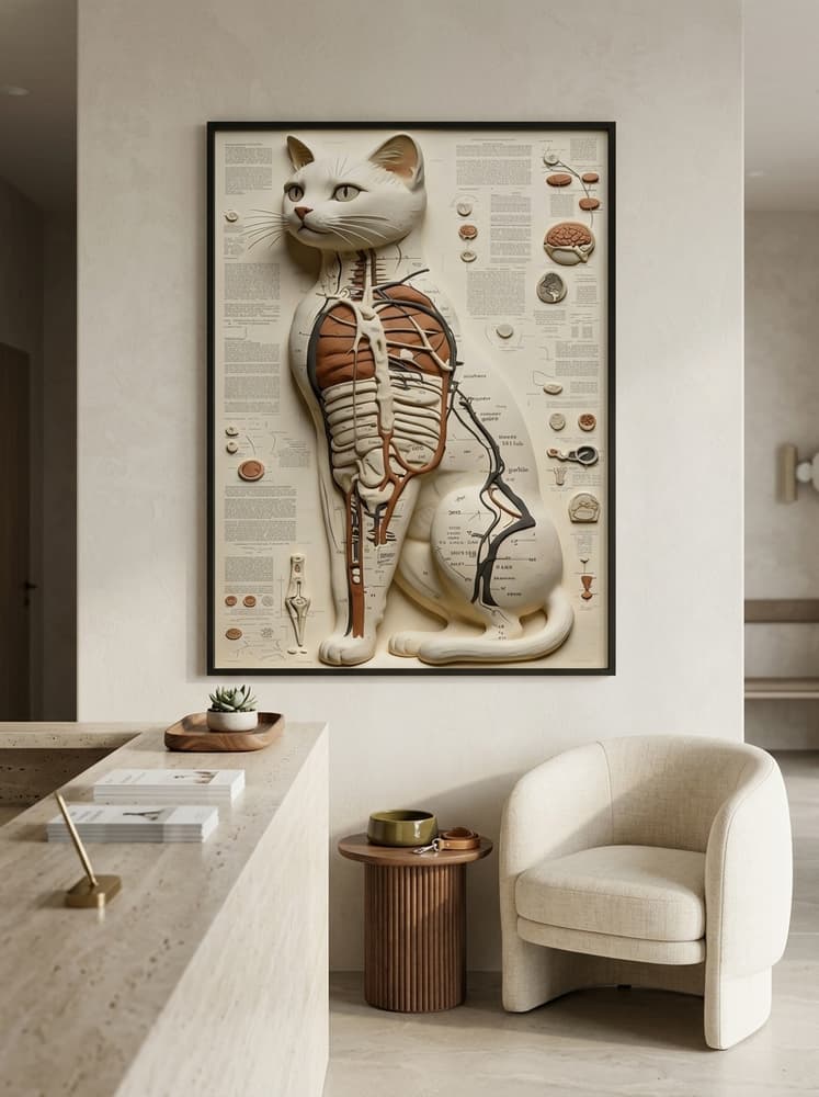 The cat