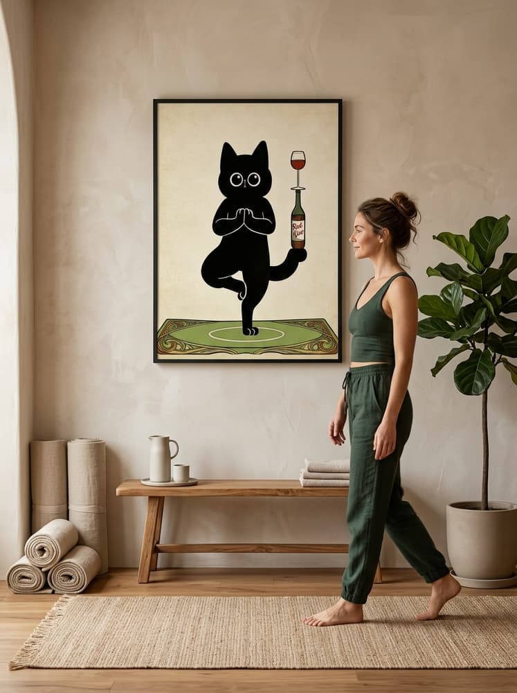 Cat wine
