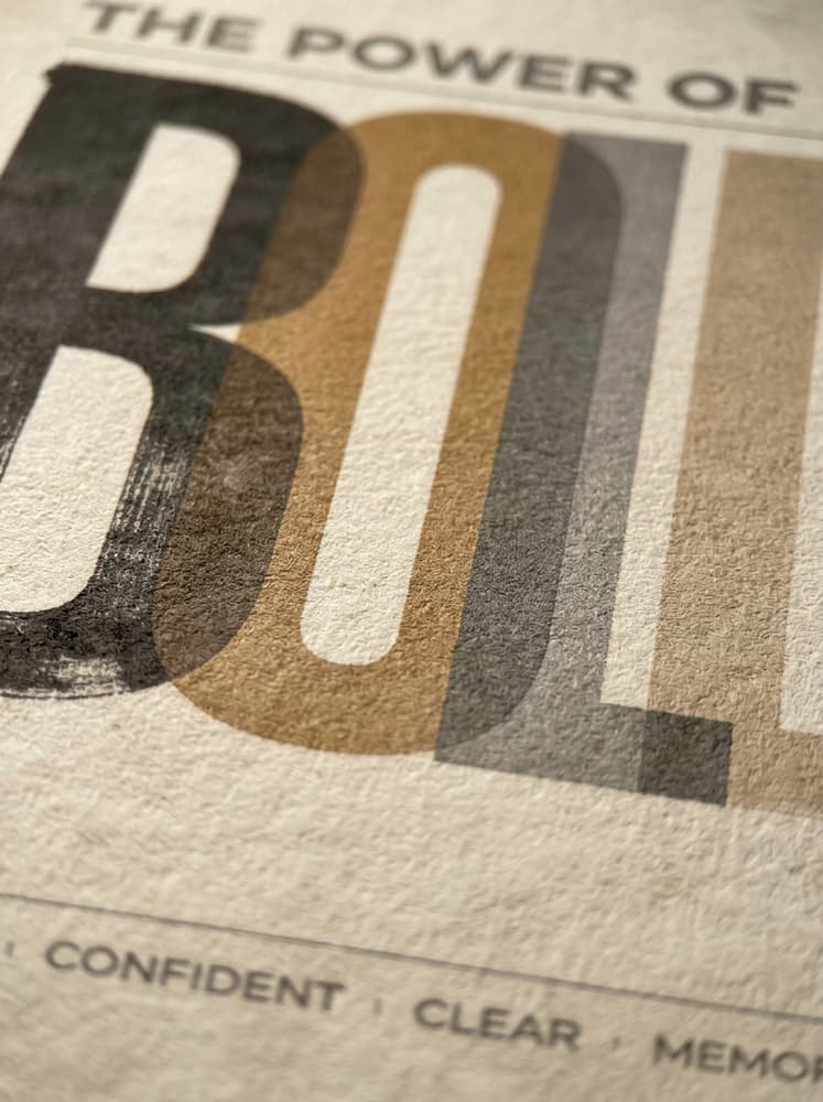 The Power of Bold