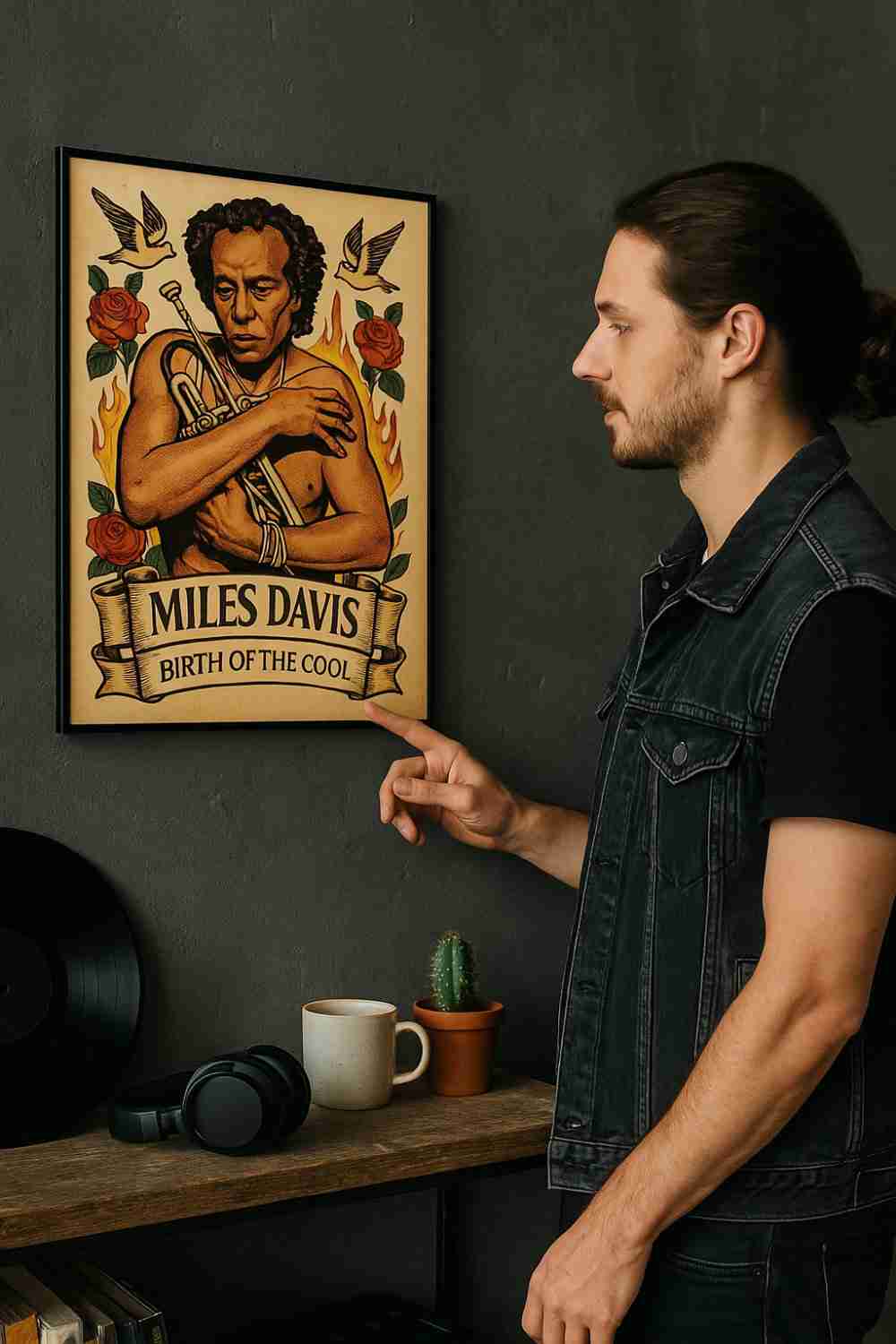 Miles Davis con Trompeta