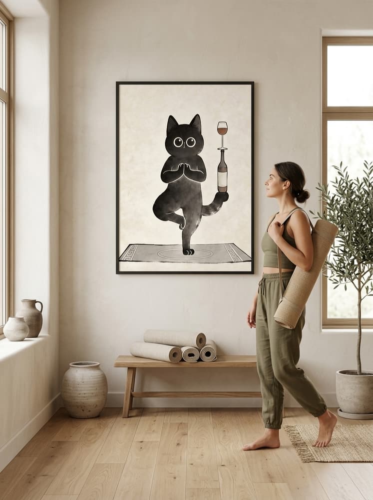 Cat wine