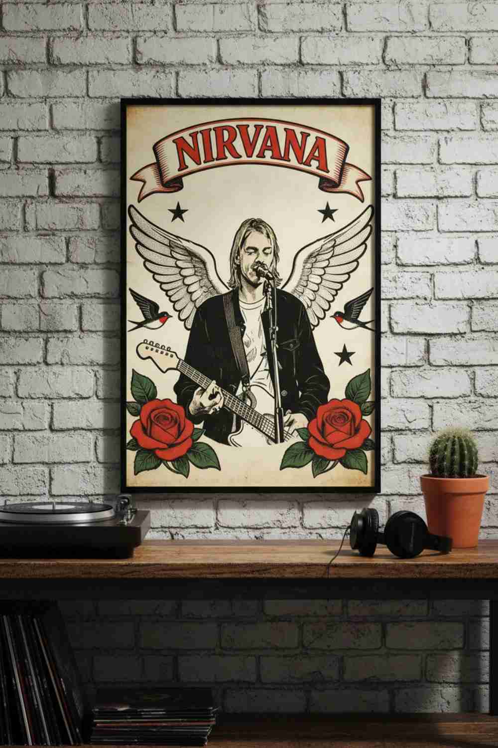 Kurt Cobain en Directo