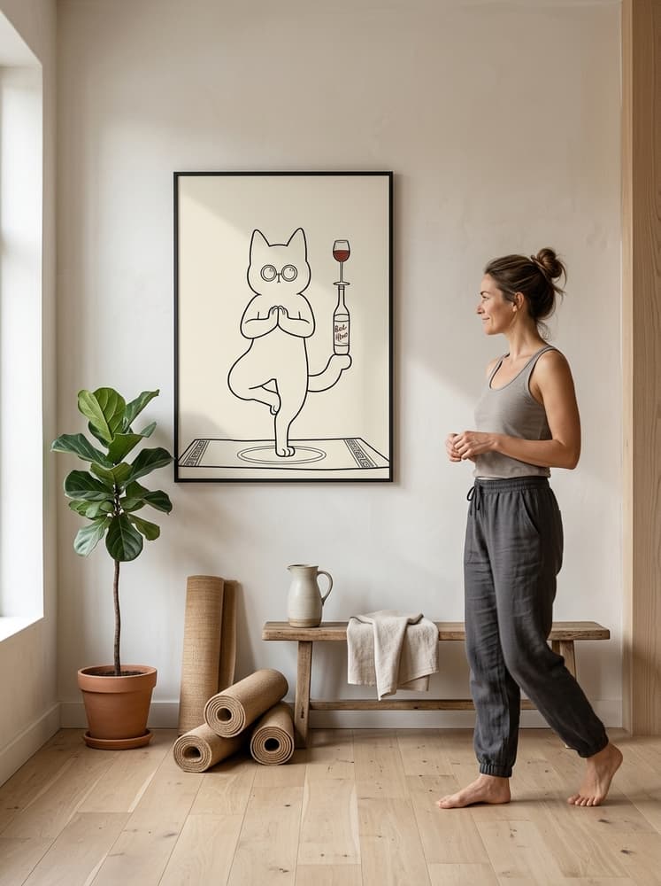 Cat wine