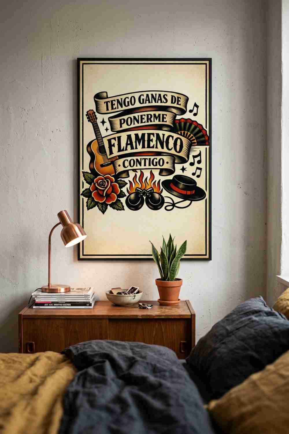 TENGO GANAS DE PONERME FLAMENCO CONTIGO