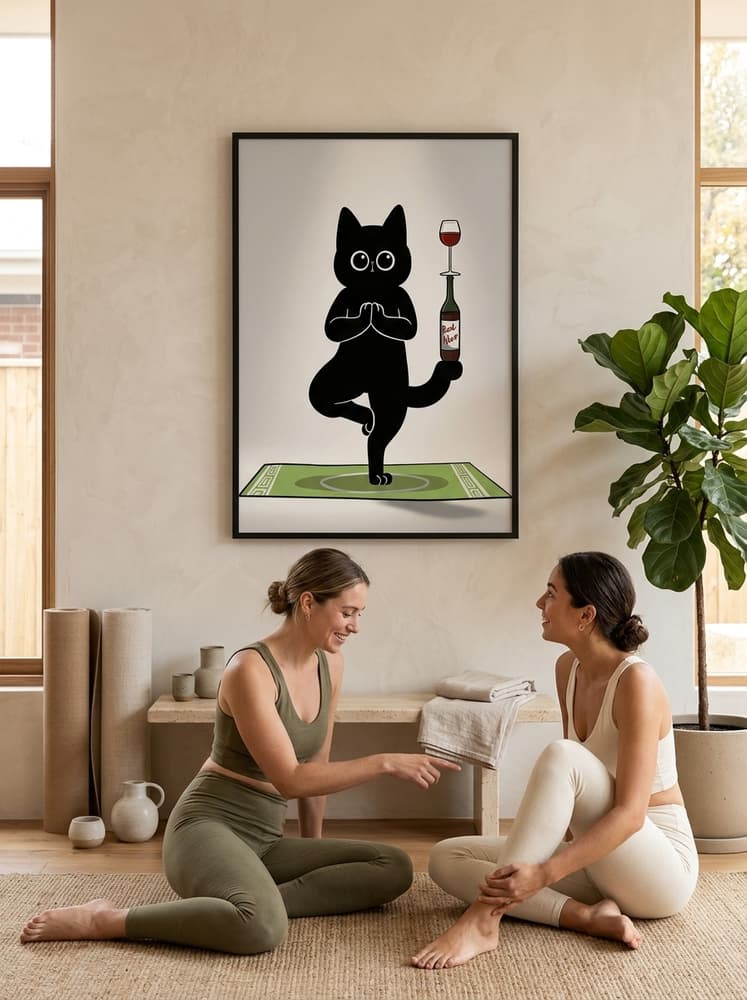 Cat wine