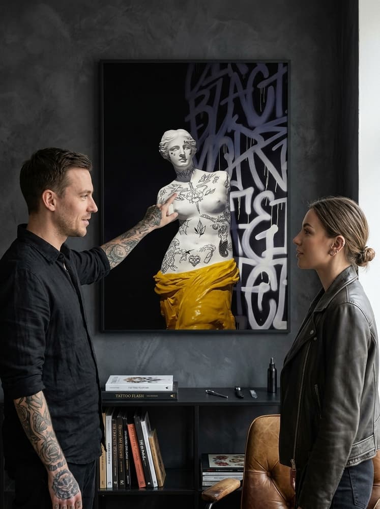 La musa & el tatuaje
