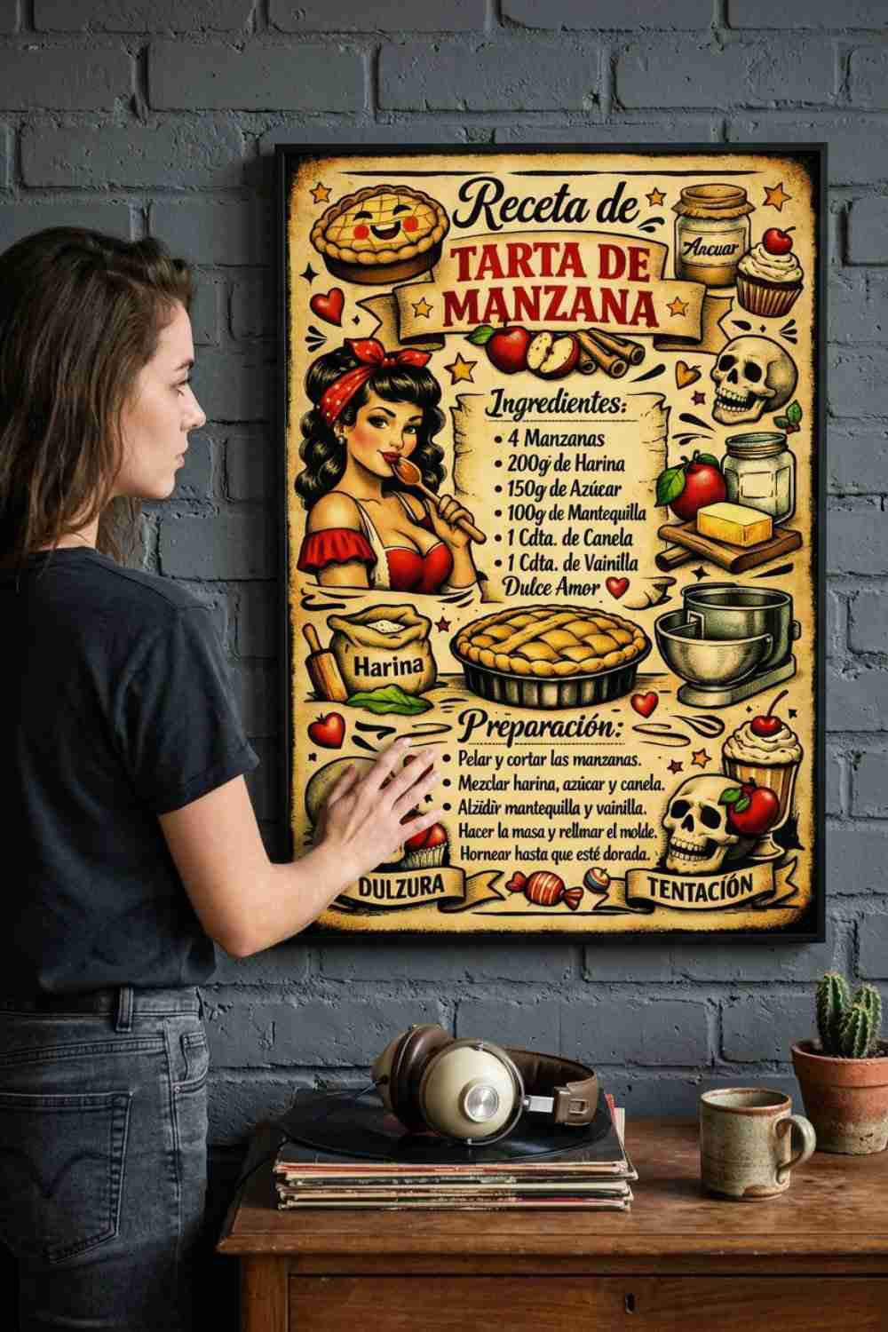 TARTA DE MANZANA