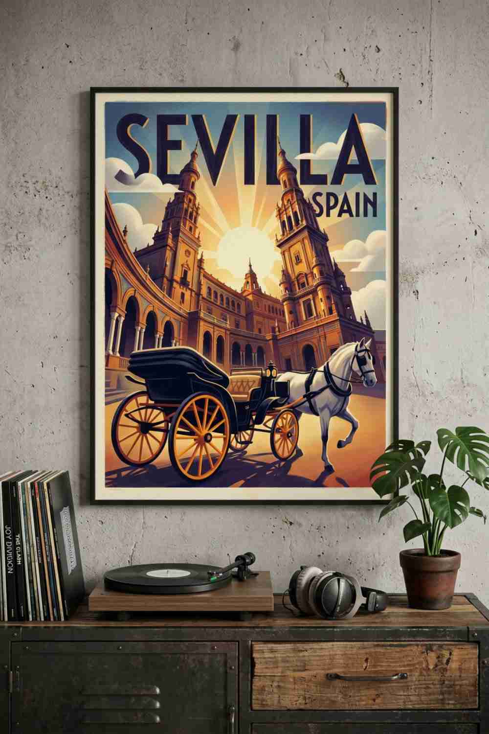 La luz  de Sevilla en carruaje