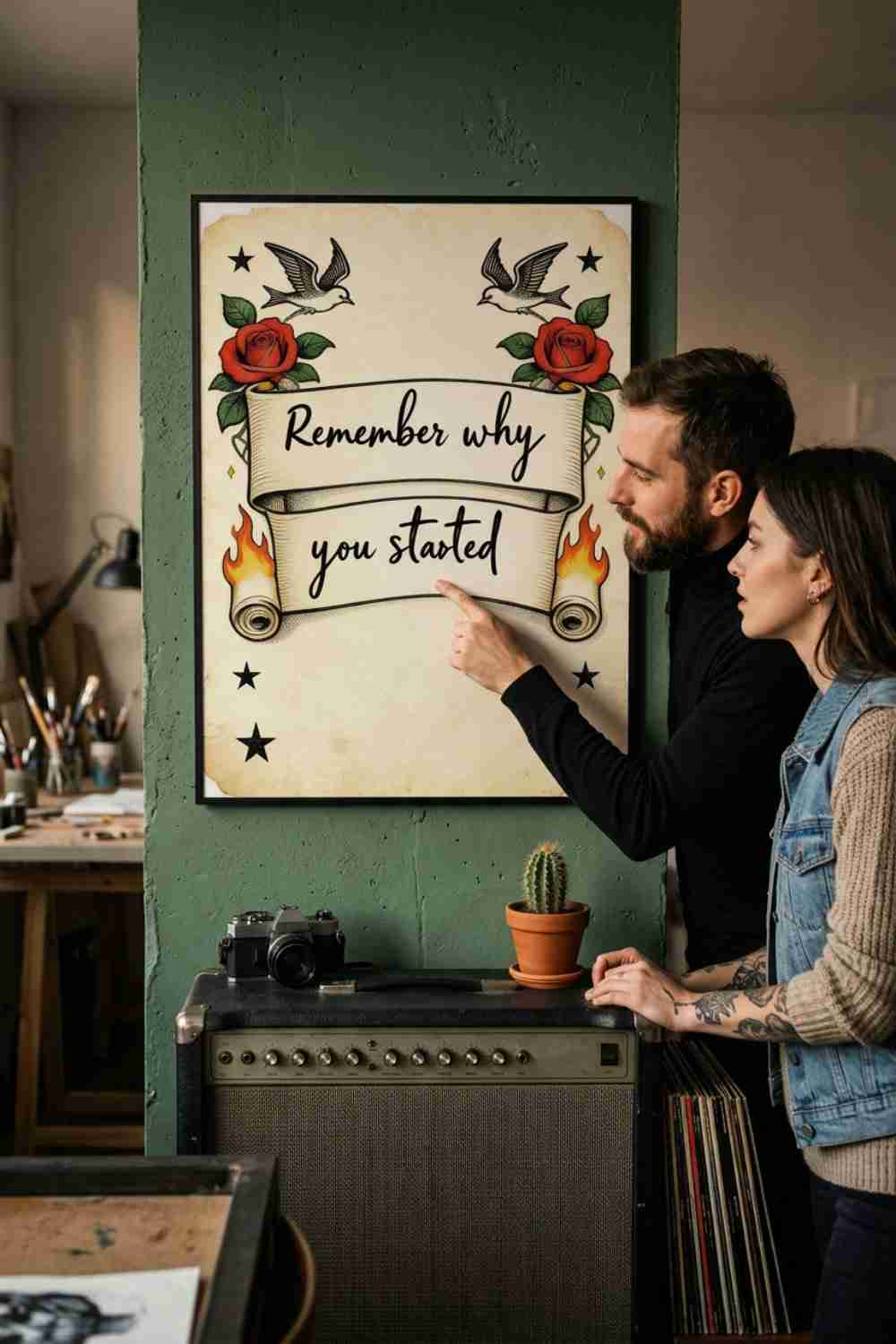 REMEMBER WHY YOU STARTED