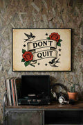 DON´T QUIT QUOTE