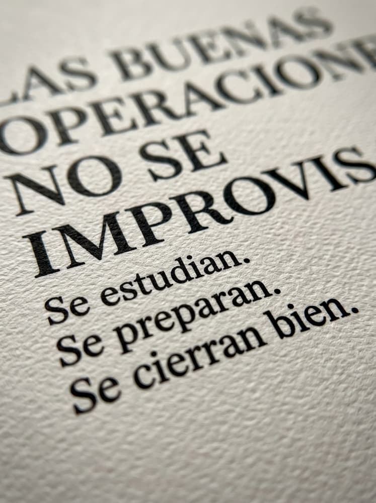 Buenas Operaciones