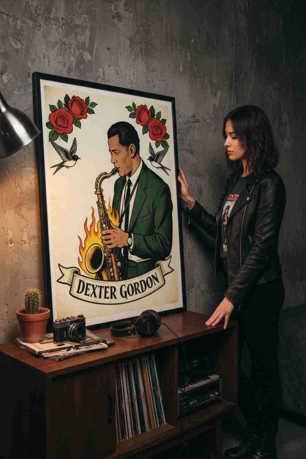 Dexter Gordon con Saxo