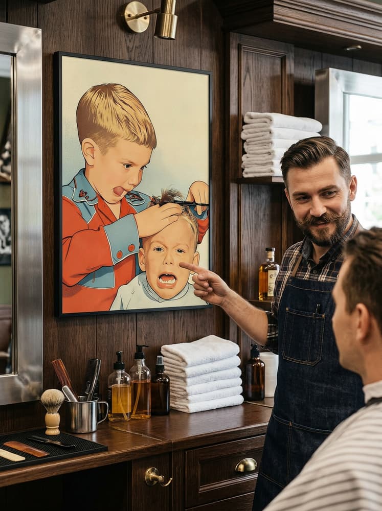 Pánico en la Barbería