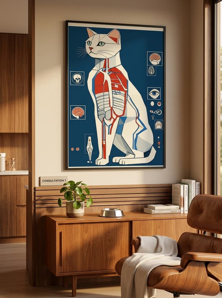 The cat