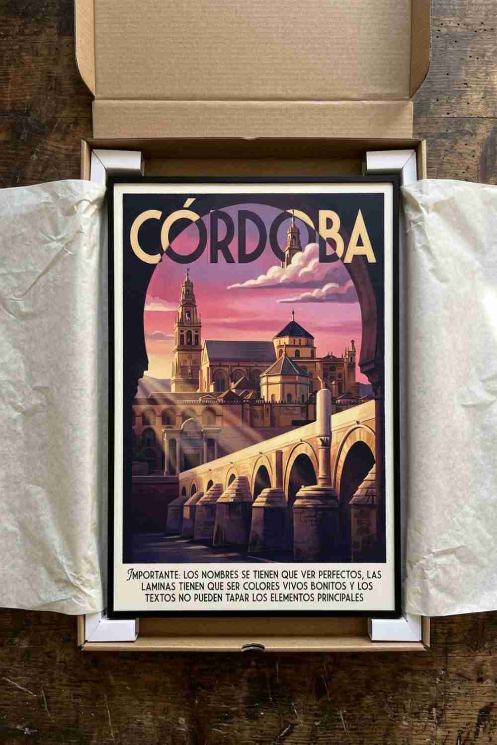 Silueta de Córdoba al Alba