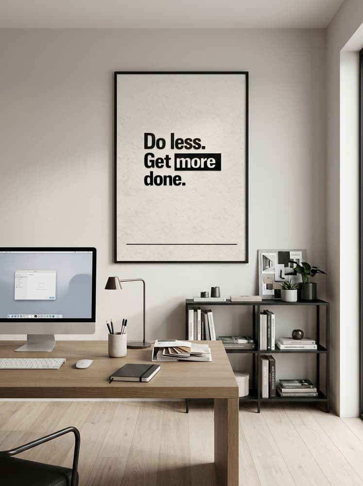 Do Less
