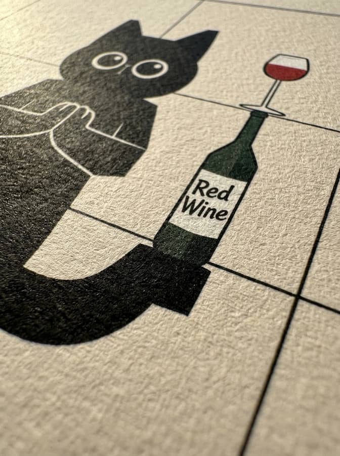 Cat wine