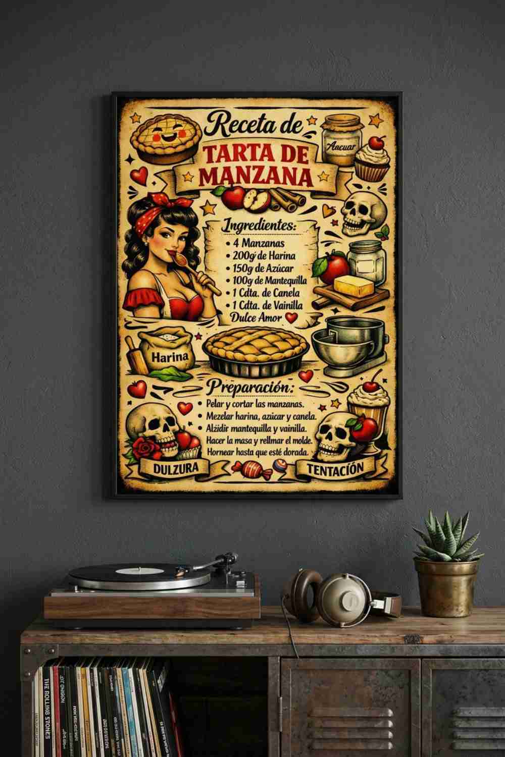 TARTA DE MANZANA