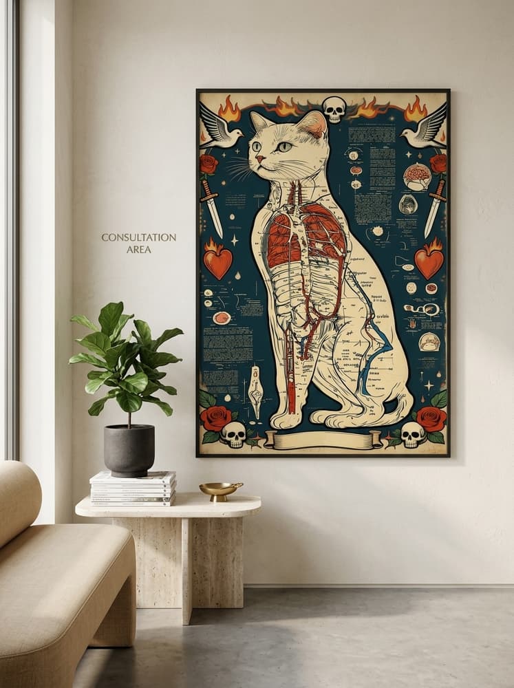 The cat