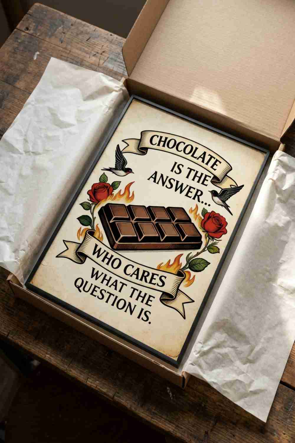 CHOCOLATE QUOTE