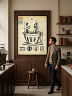 Señoras tomando café