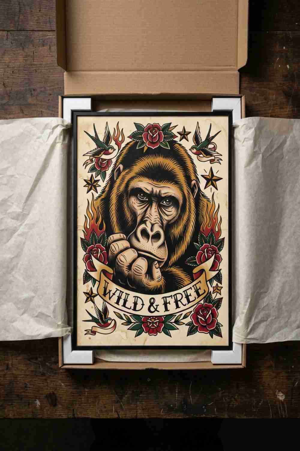 La mirada del Orangután