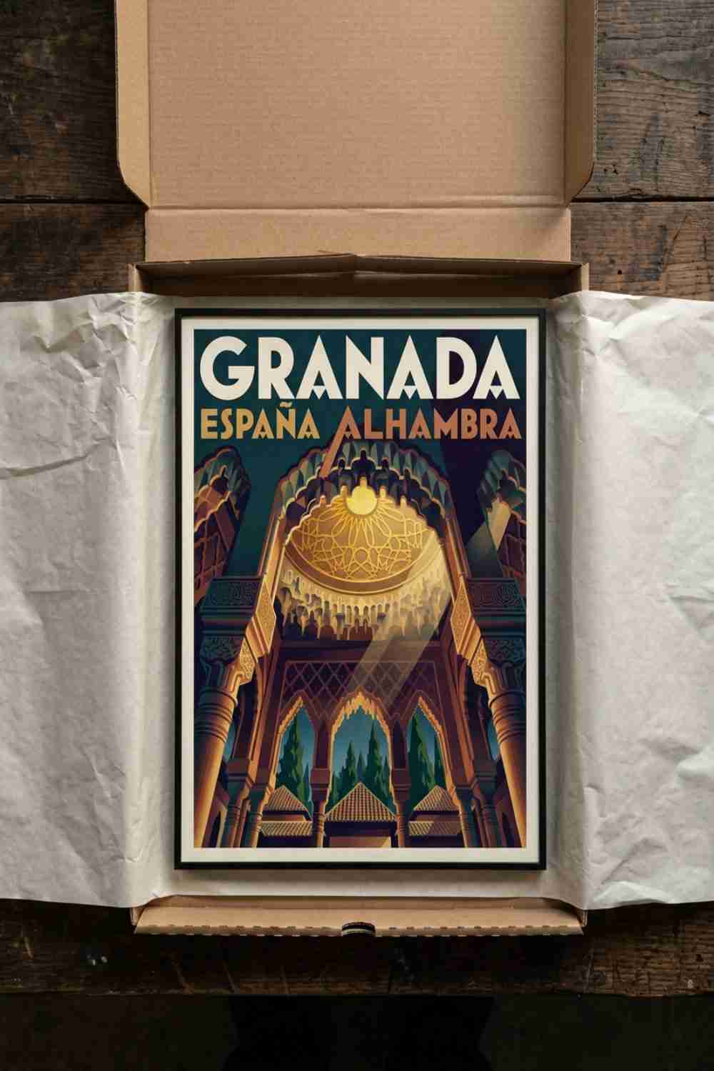 Detail of the royal palace Nazaries of the Alhambra, Granada, Andalucia, Spain