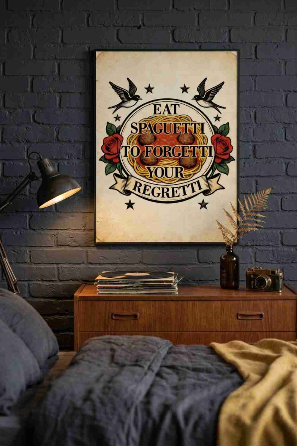 EAT SPAGUETTI QUOTE
