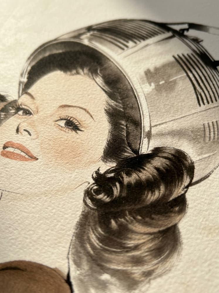 vintage hair