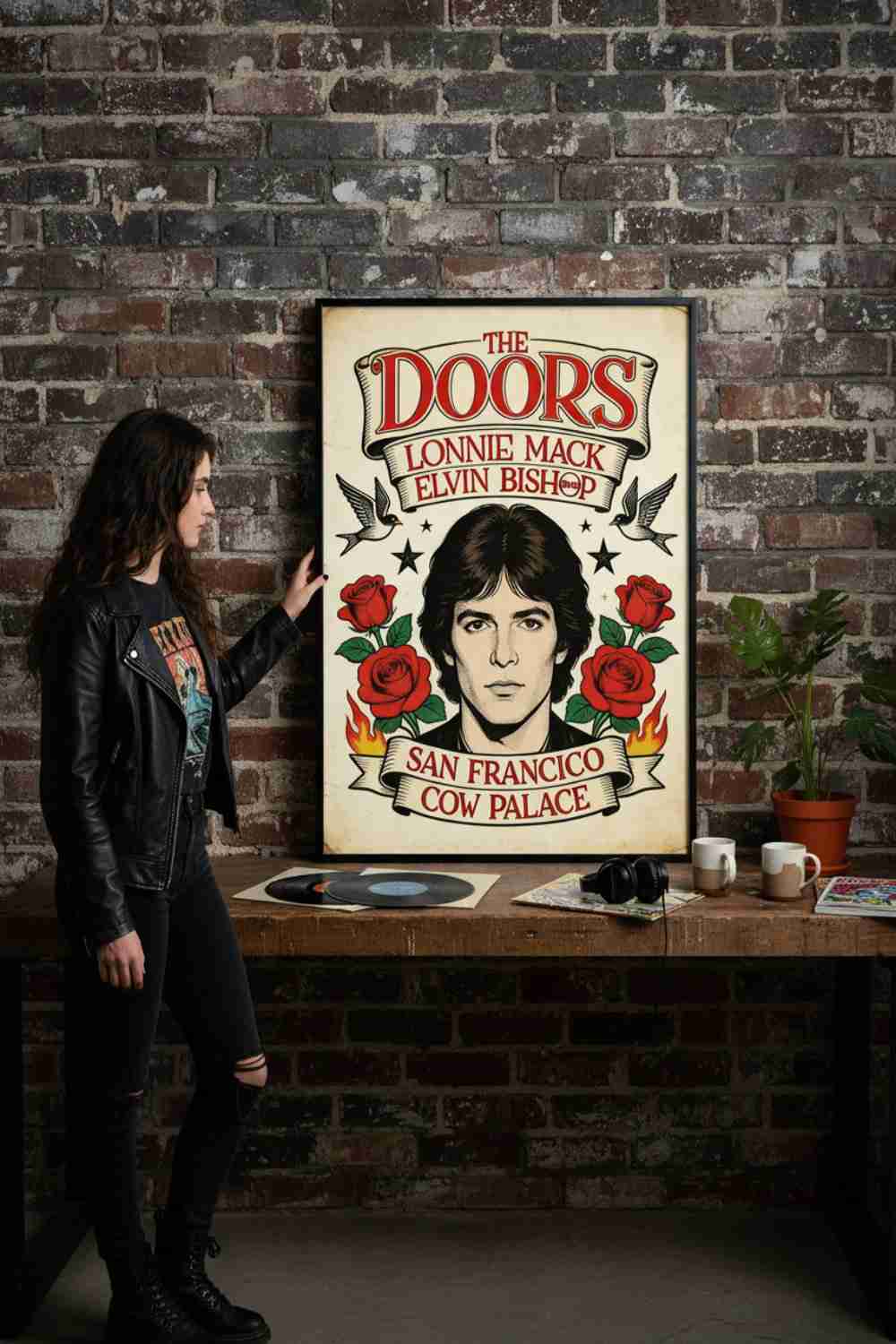 The Doors en concierto, gran formato