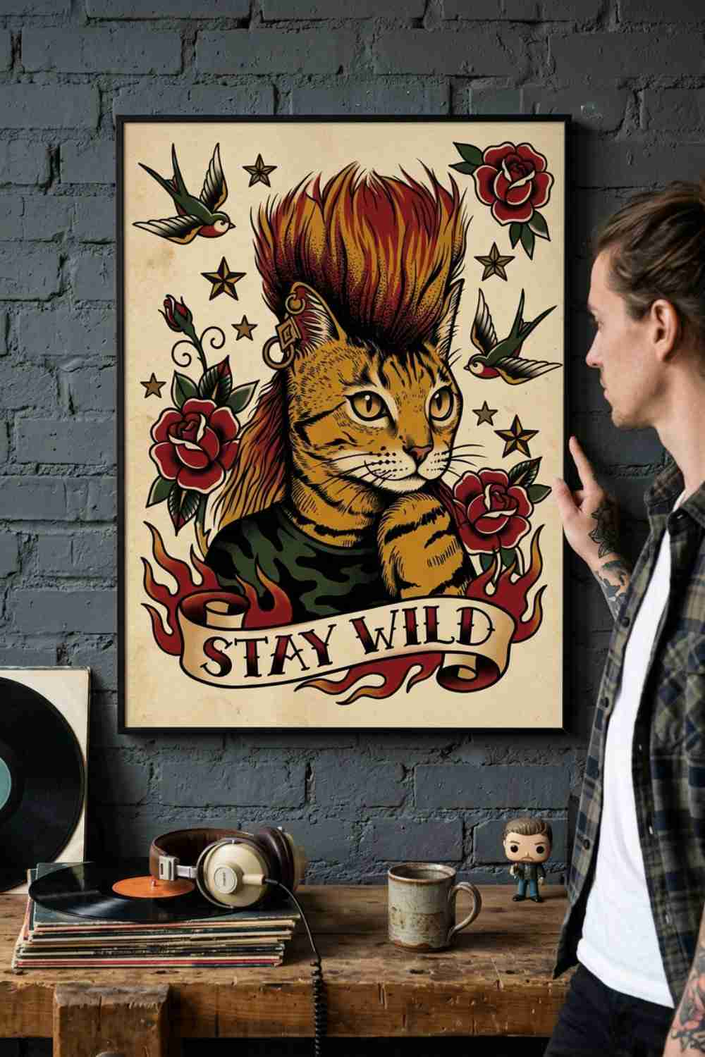 Punk Lover Cat