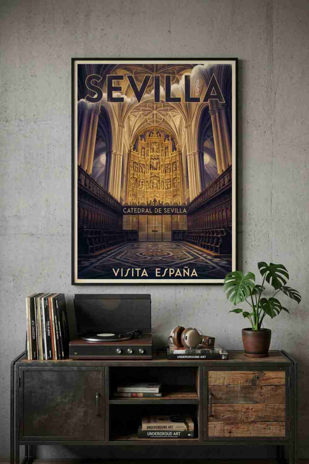 La catedral en su interior