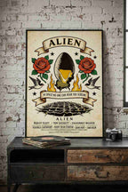 alien in space