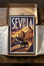 Los Carros de Sevilla al sol