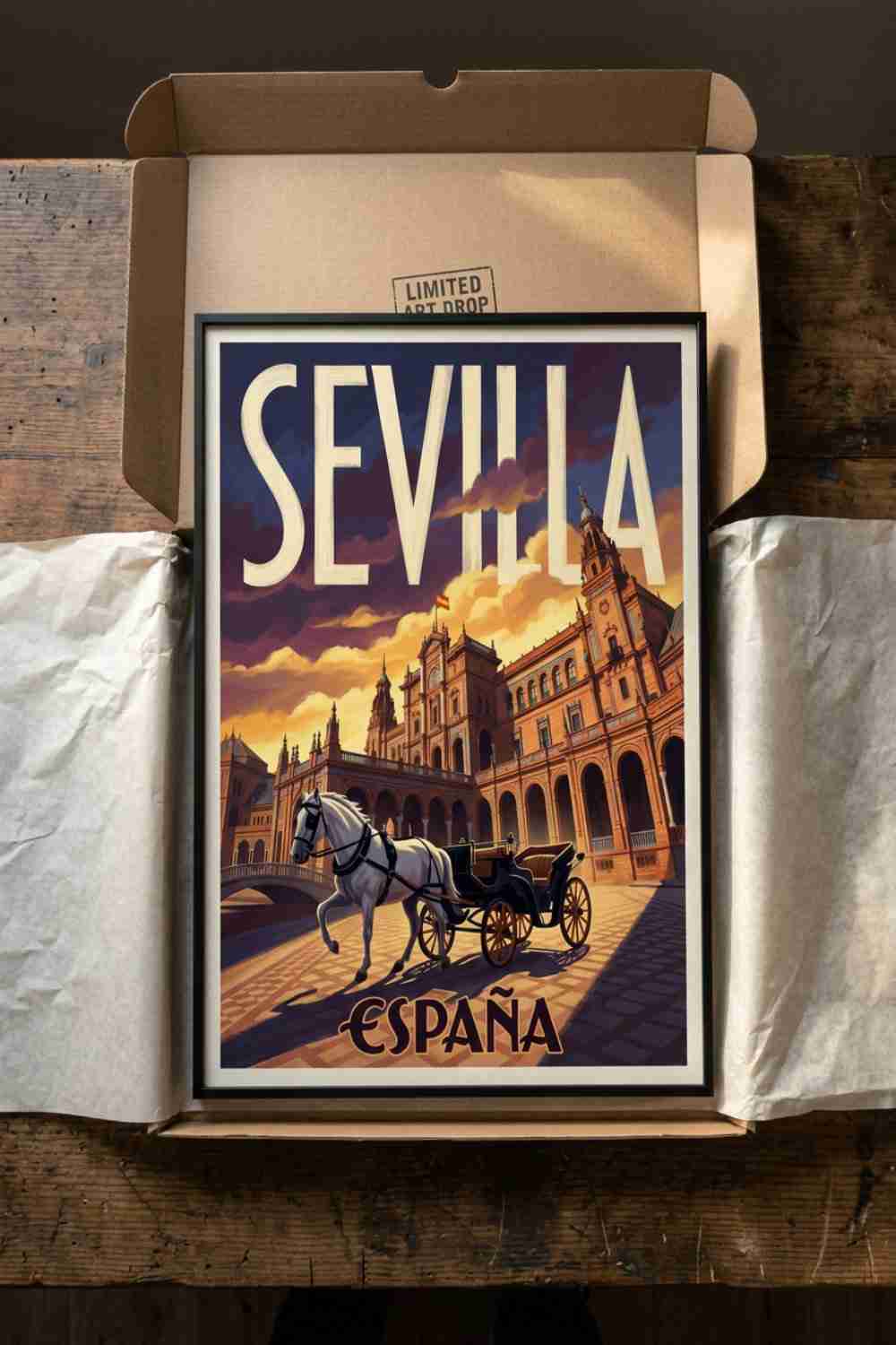 Los Carros de Sevilla al sol