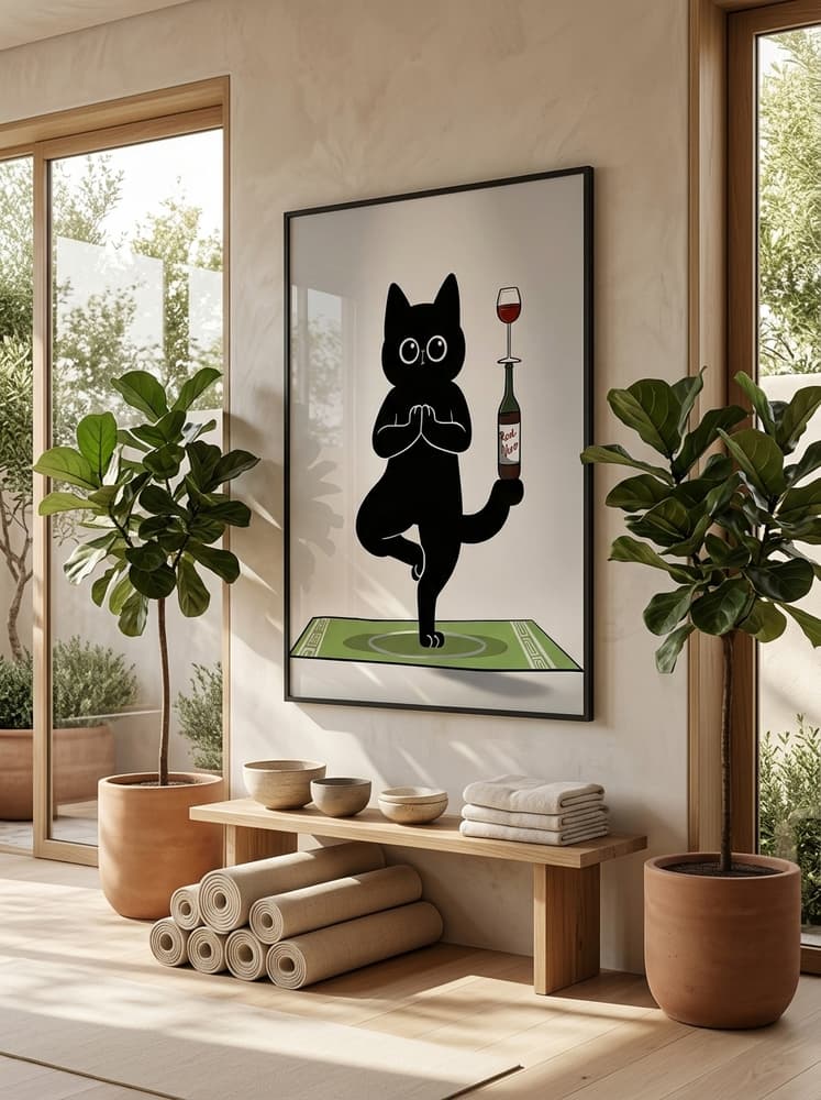 Cat wine