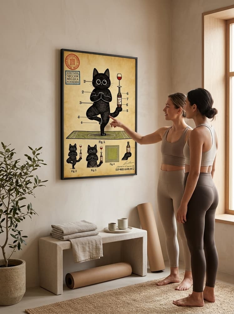 Cat wine